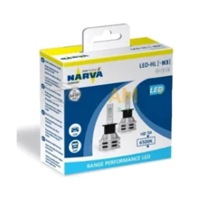 Лампы светодиодные Narva H3 12/24v 6500K X2 18058 Range Performance: Головной свет Дальний свет, Ближний свет