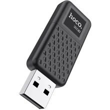 USB-флешка Hoco 128Gb UD6 USB 2.0 Intelligent Black: Стандарт USB USB 2.0