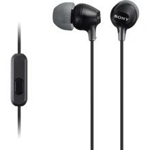 Навушники Sony MDR-EX15AP Black: Тип конструкції вакуумні