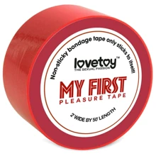 Стрічка для бондажу LOVETOY, Red: Виробник LOVETOY