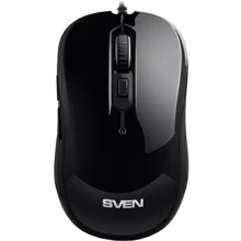 Мышь Sven RX-520S Black: Интерфейс подключения USB