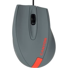 Мышь Canyon CNE-CMS11DG Gray/Red: Интерфейс подключения USB