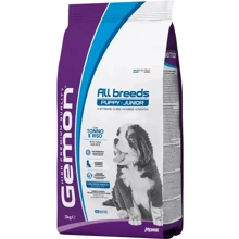Сухой корм для щенков Gemon Dog All breeds Puppy & Junior тунец с рисом 3 кг (8009470386005): Тип Сухой корм