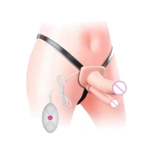 Страпон двойной с вибрацией Lovetoy Vibrating Unisex Hollow Double Penetrator 6": Для кого Унисекс