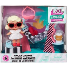 Игровой набор с куклой L.O.L. SURPRISE! серии Маленькие комнатки – Лаунж-зона Главной героини (583790): Возраст от 3 лет