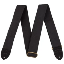 Ремень для гитар Fender 2' Cotton BK Oval Logo Strap (57149): Производитель Fender