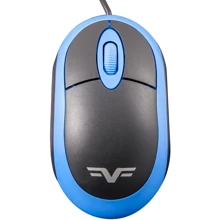 Мышь Frime FM-001BB Black/Blue: Интерфейс подключения USB