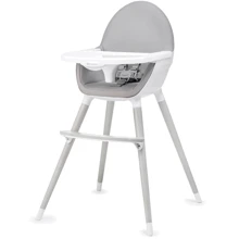 Стульчик для кормления 2 в 1 Kinderkraft Fini Gray Leg (KKKFINIGRYLEG0): Тип классический стульчик