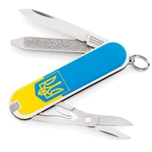 Мультитул Victorinox Classic Sd Ukraine 58мм/7предметов/белый Герб (0.6223.7R3): Тип мини-мультитул