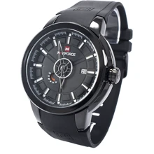 Наручные часы Naviforce 9107 Black-White: Стиль Спортивный