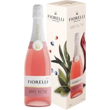 Вино игристое Fiorelli Brut Rose, розовое брют, 0.75л 11%, в подарочной упаковке (ALR16546): Объем, л 0.75