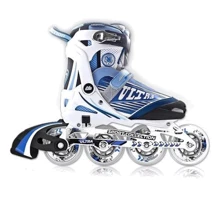 Роликовые коньки СК ULTRA BLUE р.29-32: Расположение колес in-line
