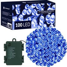 Гірлянда на батарейках Springos 10 м 100 LED CL4033 Blue: Виробник Springos