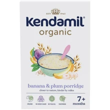 Каша безмолочная Kendamil органическая с бананом и сливой с 7 месяцев 150 г (92000012): Тип Каши безмолочные