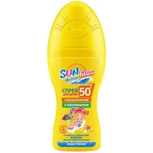 Солнцезащитный спрей Біокон Sun Marina Kids SPF 50+ для детей 150мл (4820064562087): Тип Спрей
