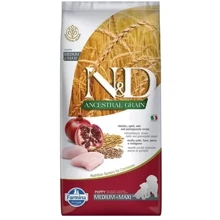 Низкозерновой сухой корм Farmina N&D Low Grain Chicken & Pomegranate Puppy Medium & Maxi для щенков средних и крупных пород курица с гранатом 2.5 кг (8010276036179): Тип Сухой корм
