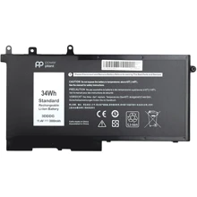 Батарея для ноутбука PowerPlant DELL Latitude E5580 (3DDDG) 11.4V 3000mAh (NB441259): Сумісність DELL E5580 DELL E5480 DELL E5280 DELL M3520 DELL M3530 Latitude 5480 Latitude 5580 Latitude 5280 Lat