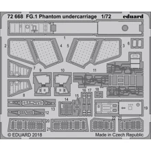 Фототравление Eduard Шасси для самолета FG.1 Phantom Airfix (EDU-72668): Производитель Eduard