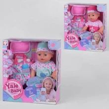 Пупс Yale Baby YL 1724 B 2 вида, 5 функций, с аксессуарами: Производитель Yale Baby
