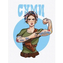 Картина за номерами Ідейка Суми ©natashale777 30х40 см (KHO4883): Виробник Идейка