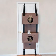 Будиночок K & H Pet Products Hangin Feline Funhouse на двері для котів 56х30.5х178 см (3220): undefined undefined