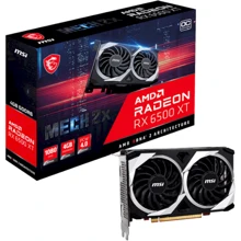 Видеокарта MSI Radeon RX 6500 XT MECH 2X 4G OC: Объем памяти, Гб 4