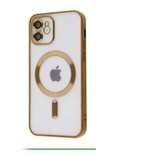 Чохол для iPhone TPU Case Metal Matte Case з Magnetic Ring Gold для iPhone 14 Pro Max: Колір золотой