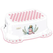 Підставка для ніг Tega Baby Дике захід: Єдиноріг з ковзаючою гумою Білий (DZ-006-103-JEDNOROŻEC-R): Колір белый