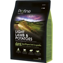 Сухой гипоаллергенный корм для взрослых собак с избыточным весом Profine Light Lamb с ягненком и картофелем 3 кг (8595602517565): Тип Сухой корм