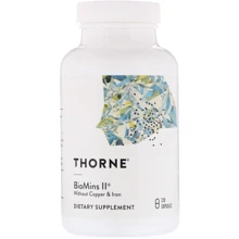 Thorne Research Biomins II Мультиминеральная формула 120 капсул: Тип Мультиминералы