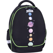 Шкільний рюкзак Bagland Butterfly 21 к. с. чорний 1332 (0056566): Вікова група от 10 до 13 лет