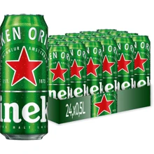 Упаковка пива Heineken 12 светлое фильтрованное 5.0% 24х0.5 л (598822360189): Объем, л 12