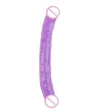 Двухсторонний фаллоимитатор CHISA 12.8 Inch Dildo Purple: Назначение Вагинальные