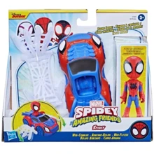 Набір HASBRO Spider-Man SPD Транспортний засіб та герой F7454 SAF SPIDEY WEB CRAWLER N ACCSRY (F6776_F7454): Тип Персонаж мультфильма, фильма
