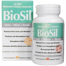 BioSil by Natural Factors ch-OSA Advanced Collagen Generator 30 Caps (NFS-39182): Форма випуску капсули