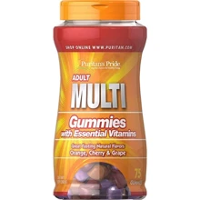 Puritan's Pride Adult Multivitamin Gummy 75 tabs: Тип Мультивитамины