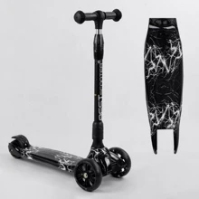 Самокат Best Scooter Maxi черный (505): Количество колес 3