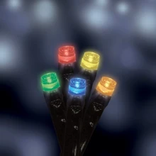 Гирлянда мультицветная Luca Lighting 12.6м: Тип Линейная