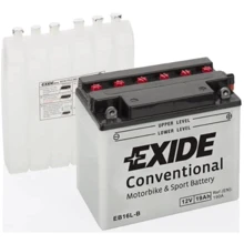 Мотоциклетный аккумулятор 12В Exide 6АС-19 (EB16L-B): undefined undefined