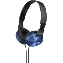 Наушники Sony MDR-ZX310 Blue: Тип конструкции накладные