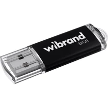 USB-флешка Wibrand 32Gb Cougar USB 2.0 Black (WI2.0/CU32P1B): Стандарт USB USB 2.0