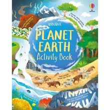 Planet Earth Activity Book / Інтерактивна книга: Планета Земля: Виробник Usborne