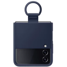 Аксесуар для смартфона Samsung Silicone Cover with Ring Navy Blue для Samsung F721 Galaxy Flip 4 (EF-PF721TNEGWW): Сумісність Samsung F721 Galaxy Flip 4
