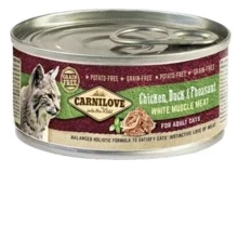 Влажный корм для котов Carnilove Cat со вкусом курицы, утки и фазана 100 г (8595602528974): Тип Влажный корм