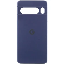 Чехол для телефонов Lakshmi Premium Silicone Case with Logo Full Camera Midnight Blue for Google Pixel 8 Pro: Совместимость Google Pixel 8 Pro
