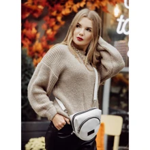 Женская сумка кросс боди Sambag Sofi белая (88193008): Пол Женский