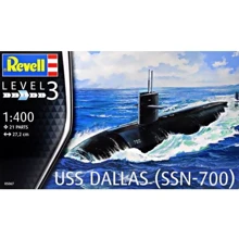 Модель Revell Подводная лодка USS DALLAS SSN-700 1:400 (5067): Производитель Revell