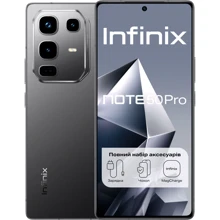 Смартфон Infinix Note 50 Pro 12/256GB Shadow Black (UA UCRF): Дисплей 6.78" AMOLED (1080 x 2436) / 393 ppi