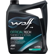 Моторное масло WOLF OFFICIALTECH 5W30 C2 EXTRA 5Lx4: Тип Синтетическое