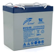 Ritar EV12-55, 12V 55Ah (EV12-55): Тип Аккумулятор